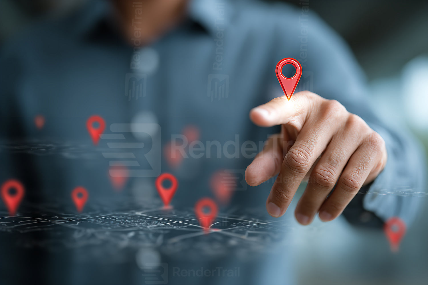 Engaging with digital maps to pinpoint locations and explore new destinations