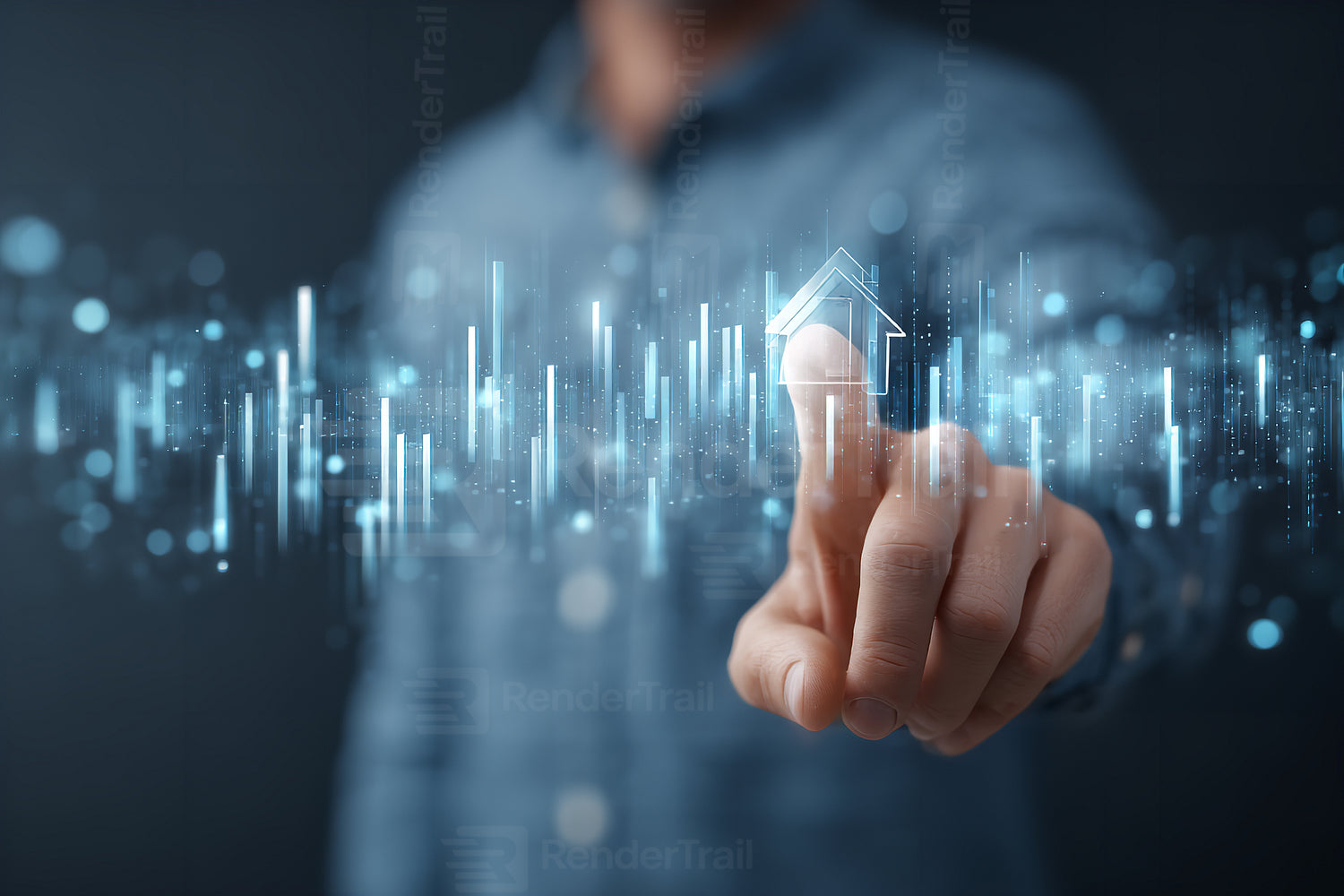 Digital interaction with real estate data in a modern setting